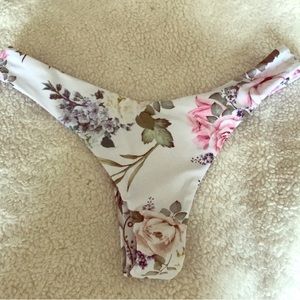 Floral bikini bottom